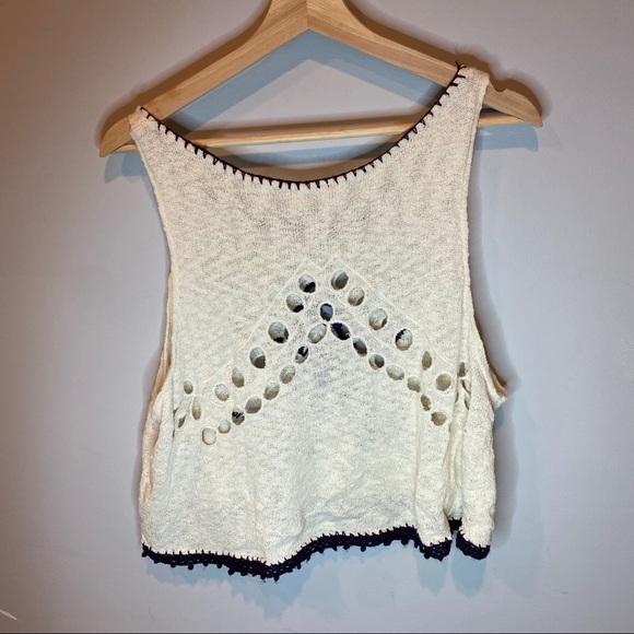 Free People Crochet Embellished Tank - Picture 5 of 5